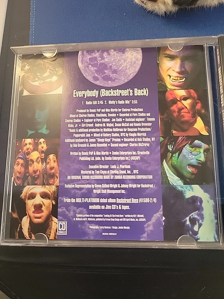 Backstreet Boys - Everybody (Backstreet's Back) [1998 Enhanced] [Used CD Single] Foto 4 de 4