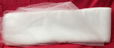 54" BY 20 YDS FABRIC BOLT OF WHITE TULLE