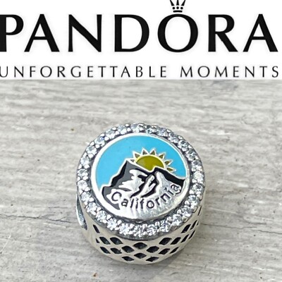 New Pandora Majestic Mountains Of California Sunset Exclusive