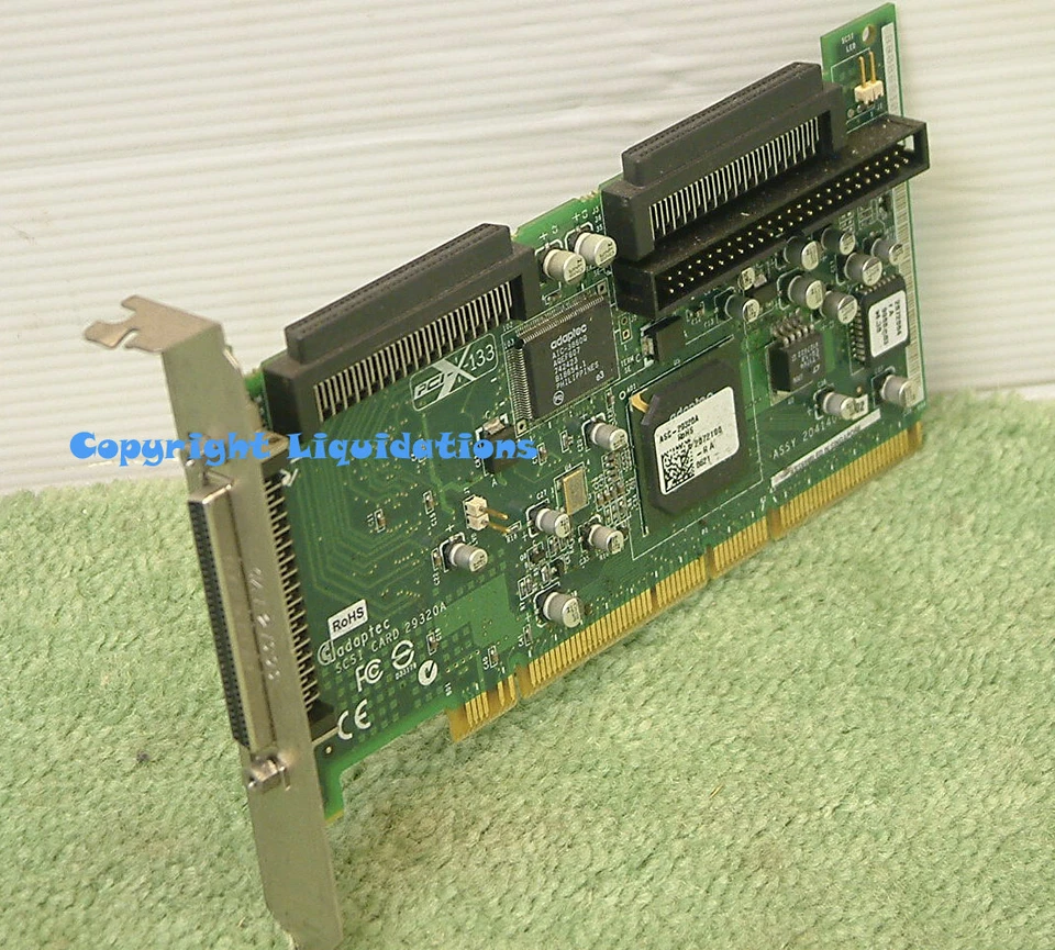Adaptec ASC-29320A SCSI PCI-X RAID Ultra 320 Storage Controller LVD SCSI - Image 2 of 3
