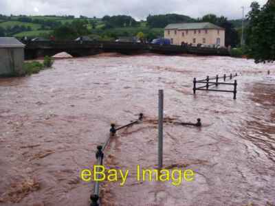Foto 6x4 Usk in Vollflut Brecon\/Aberhonddu Wenig Luftraum übrig be c2008
