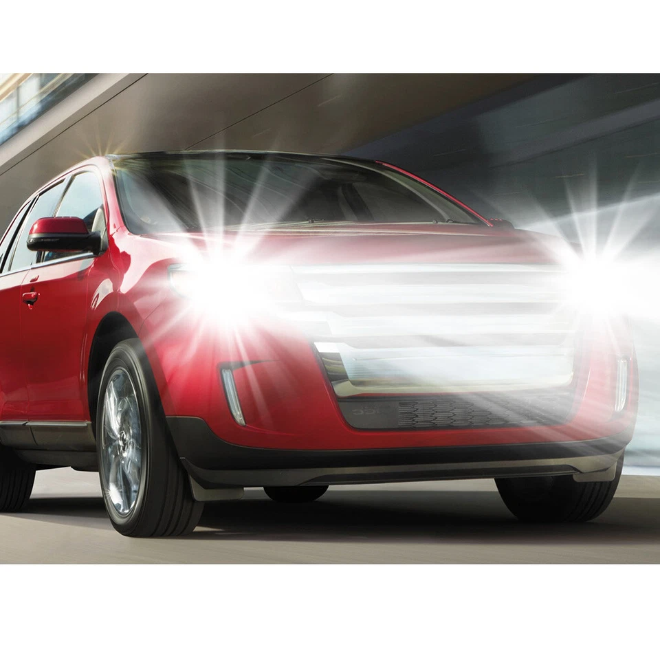 For Ford Edge 2011 2012 2013 2014 -2X 6000K White LED Headlight Bulb High Bright - Image 4 of 4