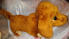 Alps Dog Plush Showa Retro Vintage Japanese Toy Works See Description