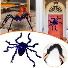 Halloween Largr Spider Light Up Haunted House Prop Outdoor Indoor Party Decor JQ
