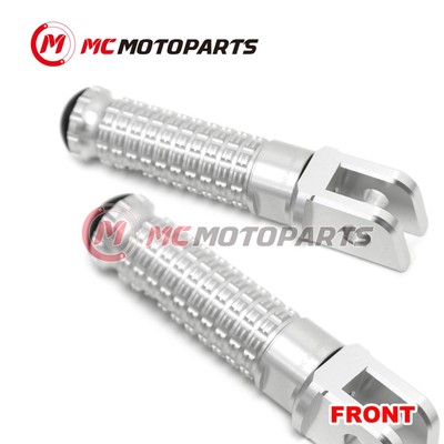 MPRO Silver Rider Front Foot Pegs For Buell XB12R Firebolt 2004+