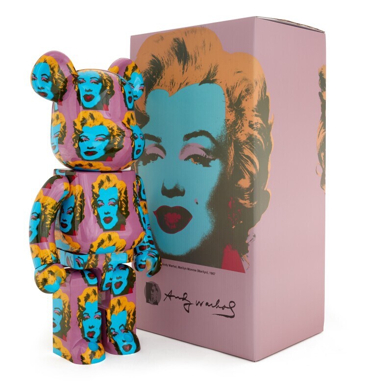 Medicom Toys BE@RBRICK Andy Warhol's Marilyn Monroe #2 1000 Medicom Toys BE@RBRICK Andy Warhol's Marilyn Monroe #2 1000