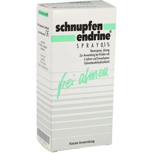CHIESI GMBH SCHNUPFEN ENDRINE 0,1% Nasenspray 10 ml PZN 3925052