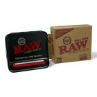 <!--F#f_0-->RAW 70mm single wide Automatic Metal Smoking Rolling Roll Box Adjustable Black<!--F/-->