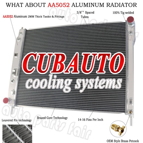RADIATOR 3 ROWS ALUMINUM FOR 2008-2015 CHEVY CAPTIVA SPORT 2008-2010 SATURN VUE - Bild 1 von 11