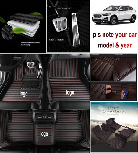 Car Floor Mats Fit for Chevrolet Blazer Waterproof Auto Custom Carpets Liners - Imagen 2 de 42