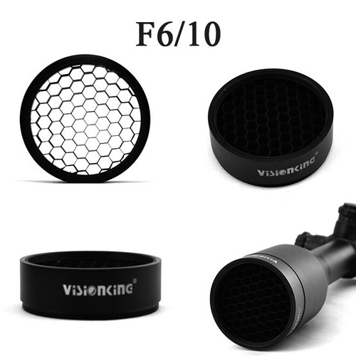 26/56mm Rifle Scope Killflash Sunshade Protective Caps Mesh Honeycomb ...