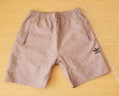 Active Shorts Grey Adidas Shorts With Zip Pockets Adidas Mens PtimeKnit  Running Shorts XL Gray Zip Pockets