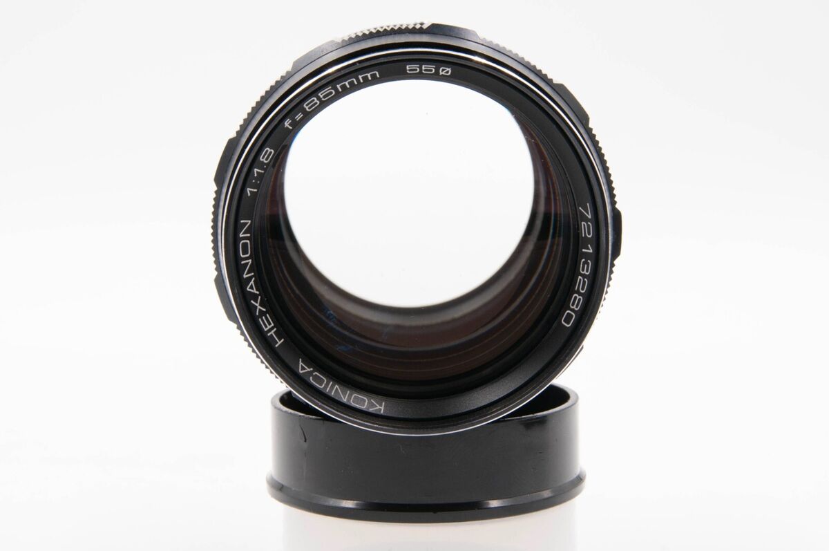 Konica Hexanon 85mm f1.8 AR-Mount Telephoto Prime Lens w Konica Hexanon 85mm f1.8 AR-Mount Telephoto Prime Lens w