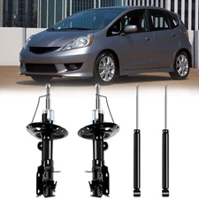 For 2009-2013 Honda Fit Front Rear Left Right Shock Absorber and Strut Assembly