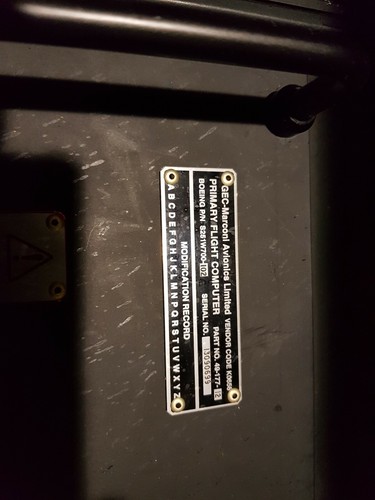 COMPUTADORA DE VUELO PRIMARIA BOEING 777 49-177-12 - Imagen 2 de 6