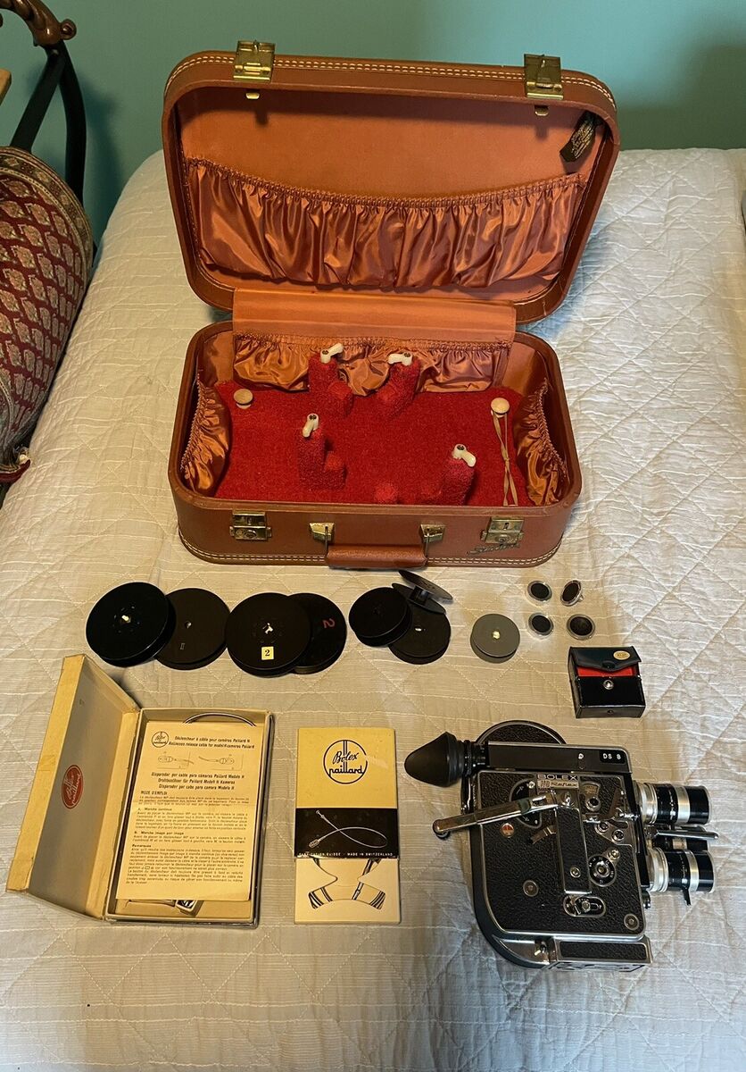paillard bolex movie camera, H8, Reflex 8, DS8, double Super paillard bolex movie camera, H8, Reflex 8, DS8, double Super
