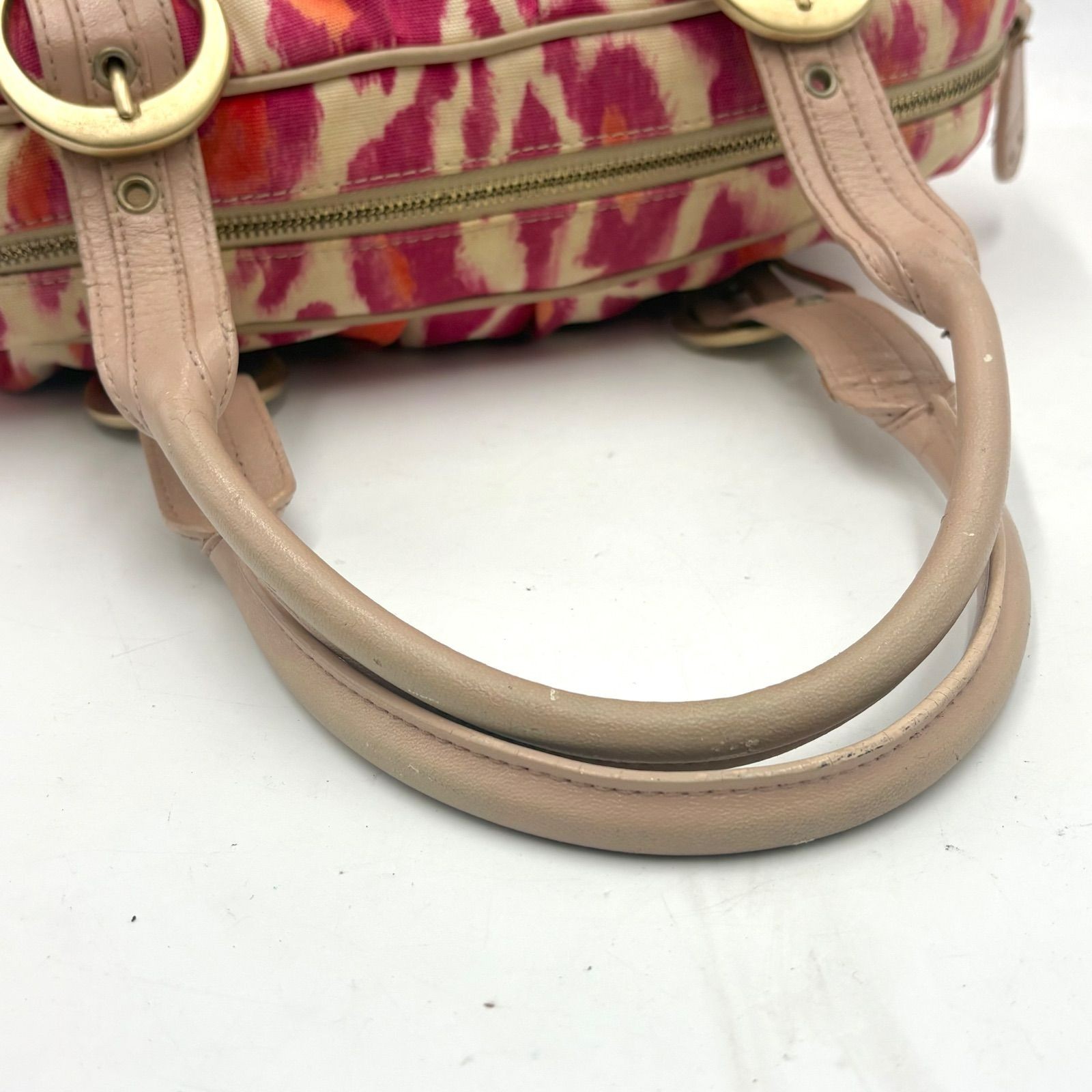 Auth Christian Dior Leopard Pattern Gold Hardware Hand Bag Shoulder Bag 2Y7326 — image 7