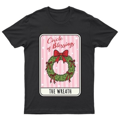 Kreis der Segnungen Der Kranz Weihnachtskranz Feiertage Herren TShirt Damen T-Shirt