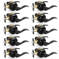 Privacy Door Levers Interior Door Handles, Keyless Interior Door Knobs for 10