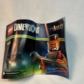 LEGO Dimensions B.A. Baracus Fun Pack 71251 Complete Set Minifigure Vehicle