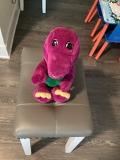 Vintage Barney 15" Plush 1992 Lyons Group The Purple Dinosaur Stuffed Animal Toy