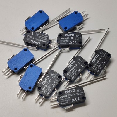 10pcs CMV10-051C2 replace for CMV105D   1NC 1NO CE Micro Limit Switch