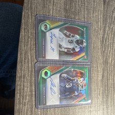Panini Prizm Draft Picks Tyree Gillespie Marco Wilson Rookie Autograph 2 Card L…