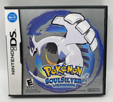 Pokemon SoulSilver Nintendo DS 2010 Case, Manual, And Game - Used, No Pokewalker