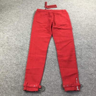 Guapi Pants Mens 30 Red Dead Or Alive Limited Edition Skeleton