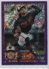 2023 Topps Chrome Purple Speckle Refractor /299 DL Hall #10 0yk6