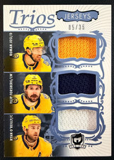 FORSBERG JOSI O'REILLY 2023-24 UD The Cup Trios Game-Worn Jerseys Patch 05/35