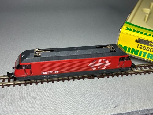 Minitrix 12680 SBB CFF E-Lok Re 460 "Rheintal"  Spur N Gauge N | Condition: Gebraucht
