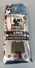 6 PACK - Starter Big Men s Active Performance...