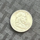 Franklin Half Dollar Coin Silver 1958 United States 50C Uncertified Circulated