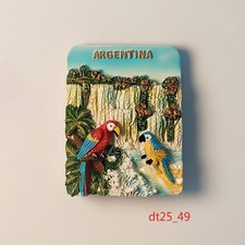 Argentina Iguazu Falls Tourist Travel Souvenir 3D Resin Fridge Magnet Craft Gift