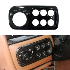 Real Carbon Fiber Dash Headlight Switch Cover for Maserati GranTurismo GC 08-19