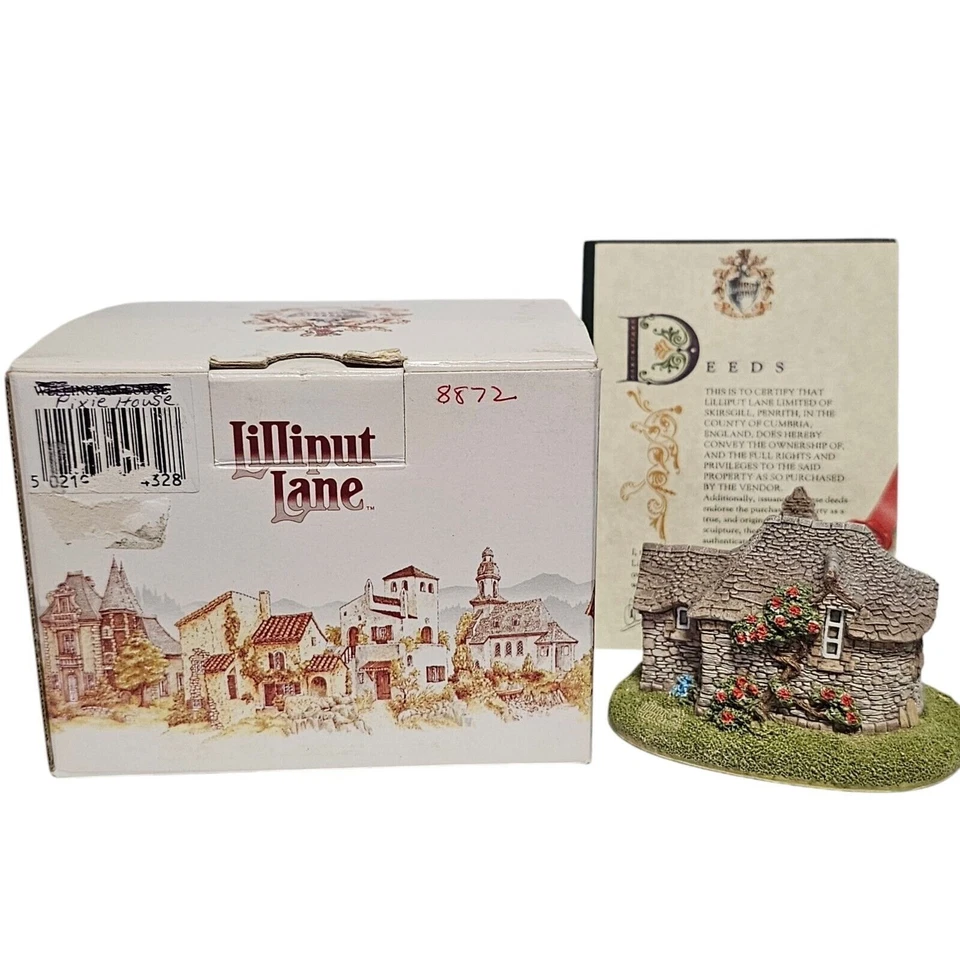 Figura Miniatura Lilliput Lane Pixie House Colección Inglesa Suroeste 8872 Foto 2 de 4