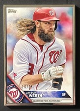 2016 Topps Framed Jayson Werth #d 16/16 Washington Nationals #342