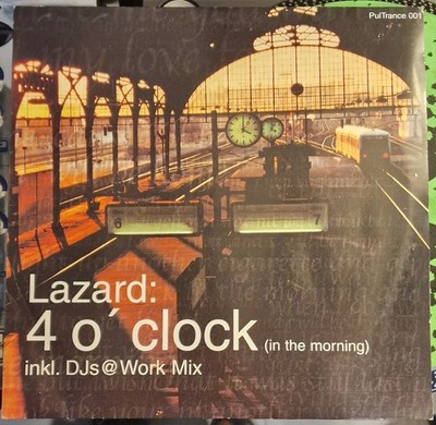 Lazard - 4 o'clock (in the morning) - Maxi Vinyl 12'' - DJs@Work Mix - 2002