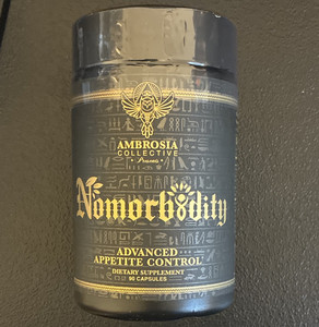 Ambrosia Collective Nomorbidity Advanced Appetite Control Supplement 90 Cps 8/26
