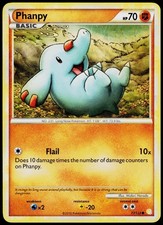 Phanpy 77/123 HeartGold & SoulSilver - Pokemon NM/M (Common) on eBay