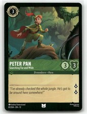 Peter Pan - Searching Far and Wide Uncommon Wilds Unknown 81/204 Disney Lorcana