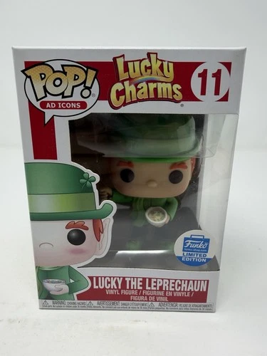 FUNKO POP! FUNKOSHOP EXCLUSIVE AD ICONS LUCKY THE LEPRECHAUN NIB SEE DESC