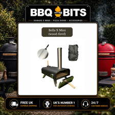 Bella X Mini Wood-Fired 12" Pizza Oven Bundle With Peel & Cover UK Stock