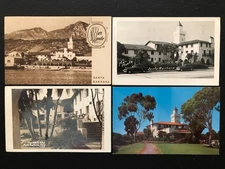 [4] Mar Monte Hotel Santa Barbara California postcards [Lot A] [all posted]