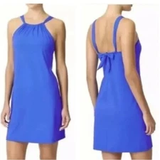 Athleta Size XS Kokomo Swim Dress in Caspian Blue Surf Paddle Beach Pool Summer