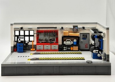   Small Angle  JD101 - Vintage Garage, Vitrine, Werkstatt bedruckte Teile 