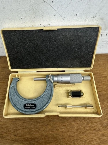 Mitutoyo Outside micrometer M110-50(103-138) 25-50mm VG cond limited From JAPAN