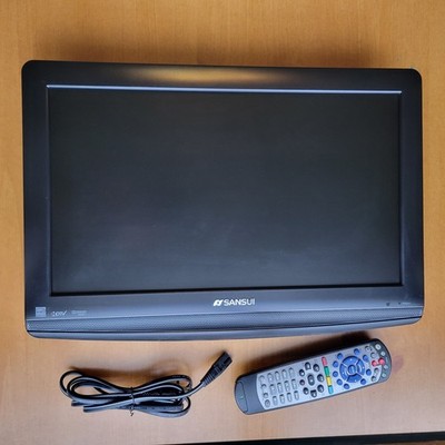 Sansui HDLCD1955B 19'' LCD TV 720p Component/AVG W/ Dish Network 21.1 IR Remote