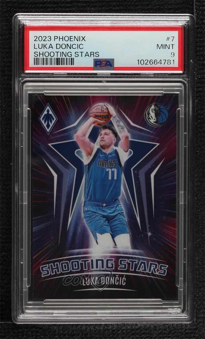 2023-24 Panini Phoenix Shooting Stars Luka Doncic #7 PSA 9 MINT 0hl